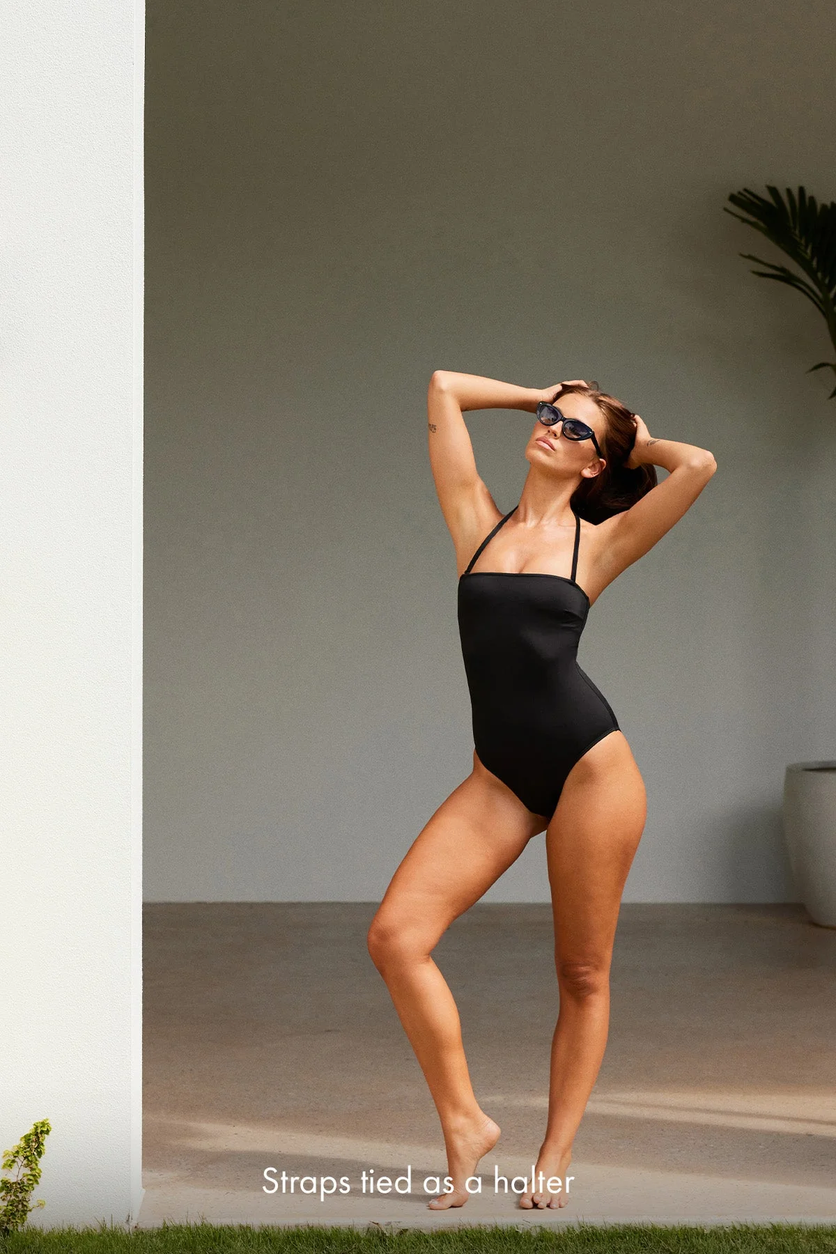Classic Strapless One Piece BLACK - Image 17