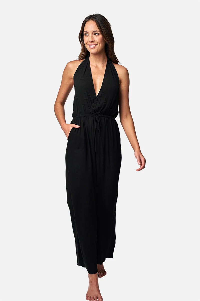 Halter Jumpsuit BLACK - Image 11