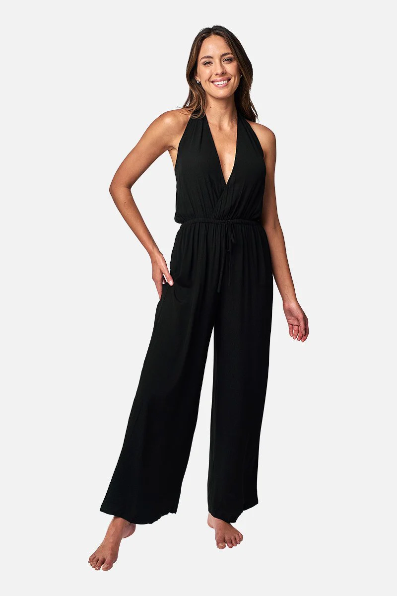 Halter Jumpsuit BLACK - Image 12