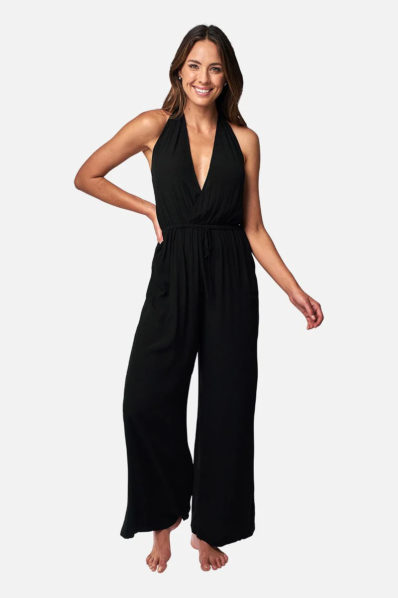 Halter Jumpsuit BLACK - Image 13