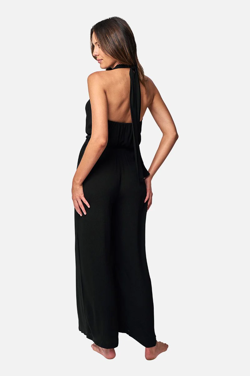 Halter Jumpsuit BLACK - Image 15