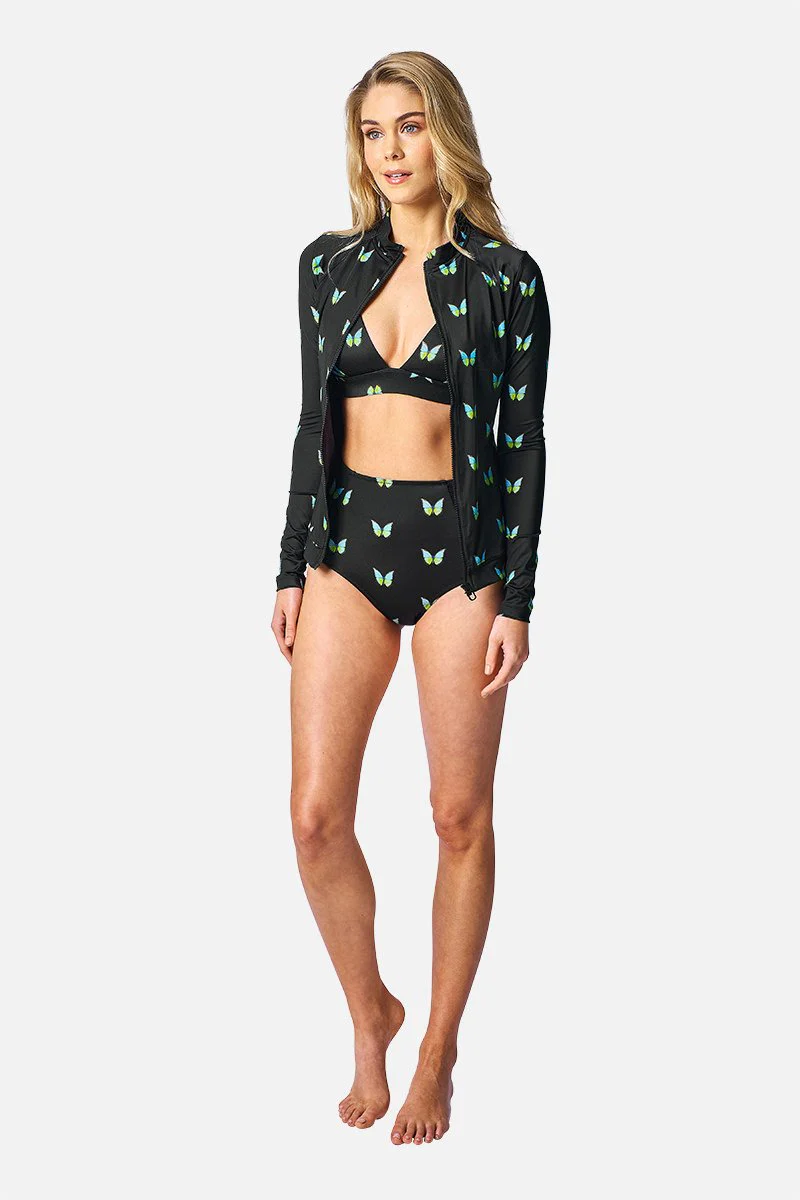 Never Say Never High-Waisted Bikini Bottom FREEDOM - Image 7