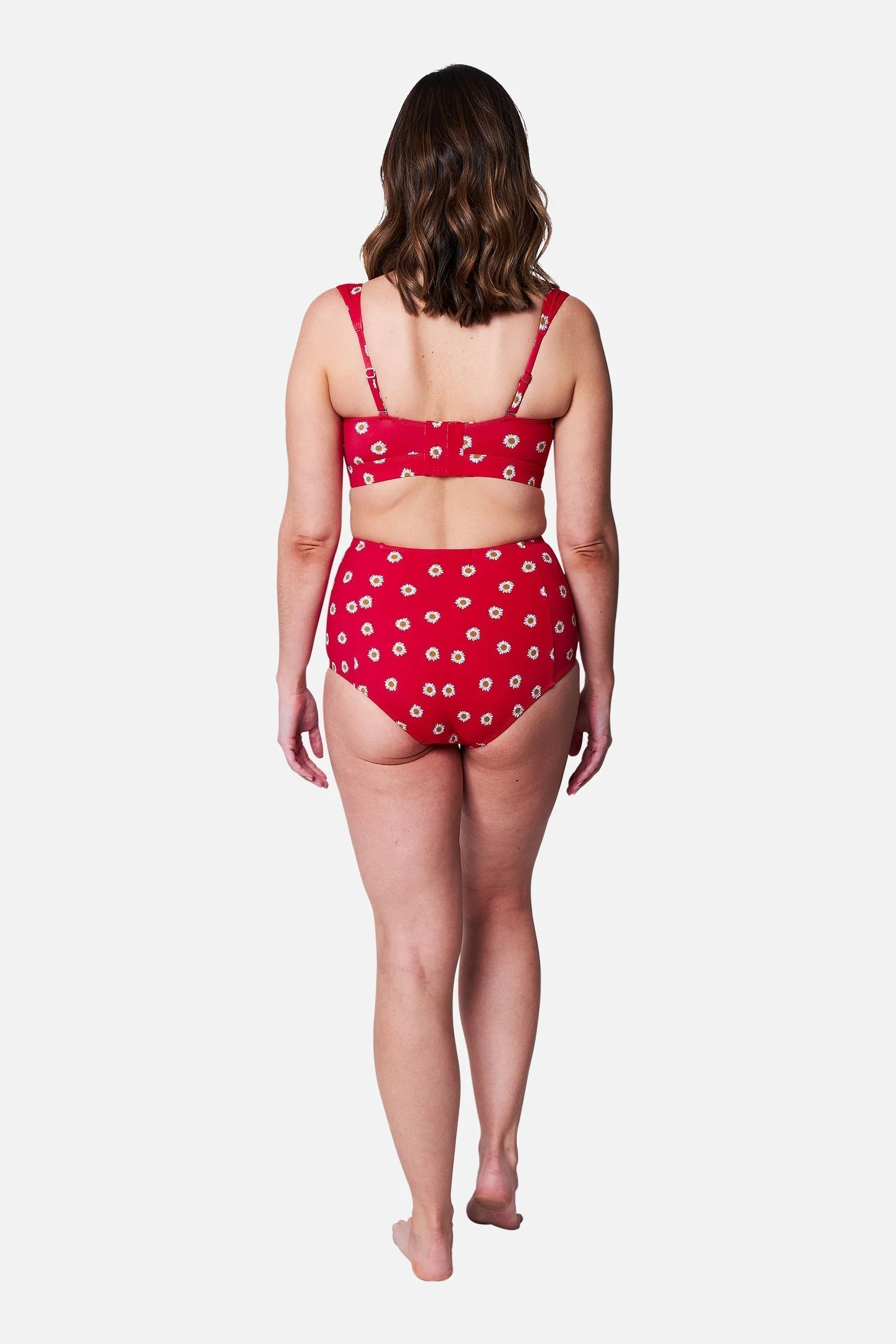 Original Bustier Balconette Bikini Bralette PAPER DAISY ROUGE - Image 7