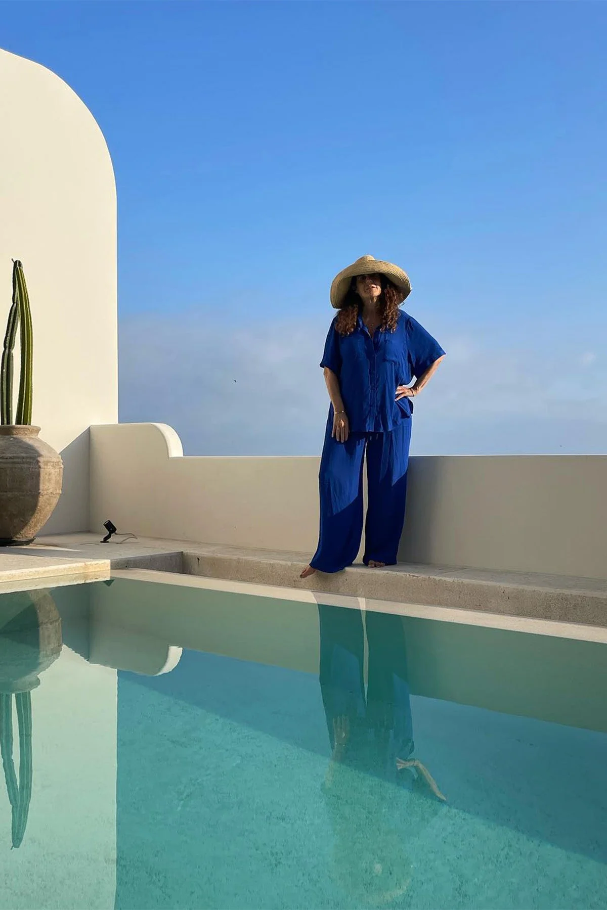 Palazzo Pants COBALT BLUE - Image 11