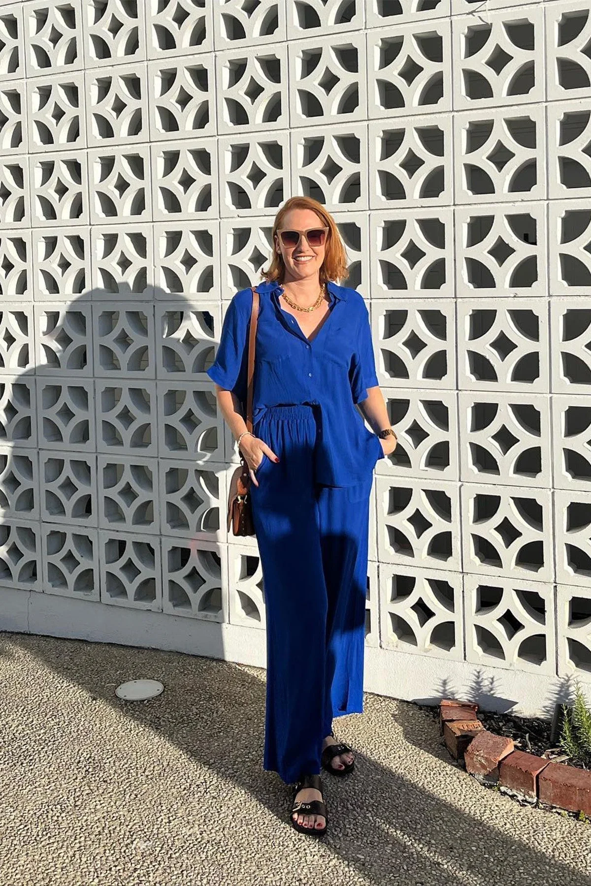 Palazzo Pants COBALT BLUE - Image 13