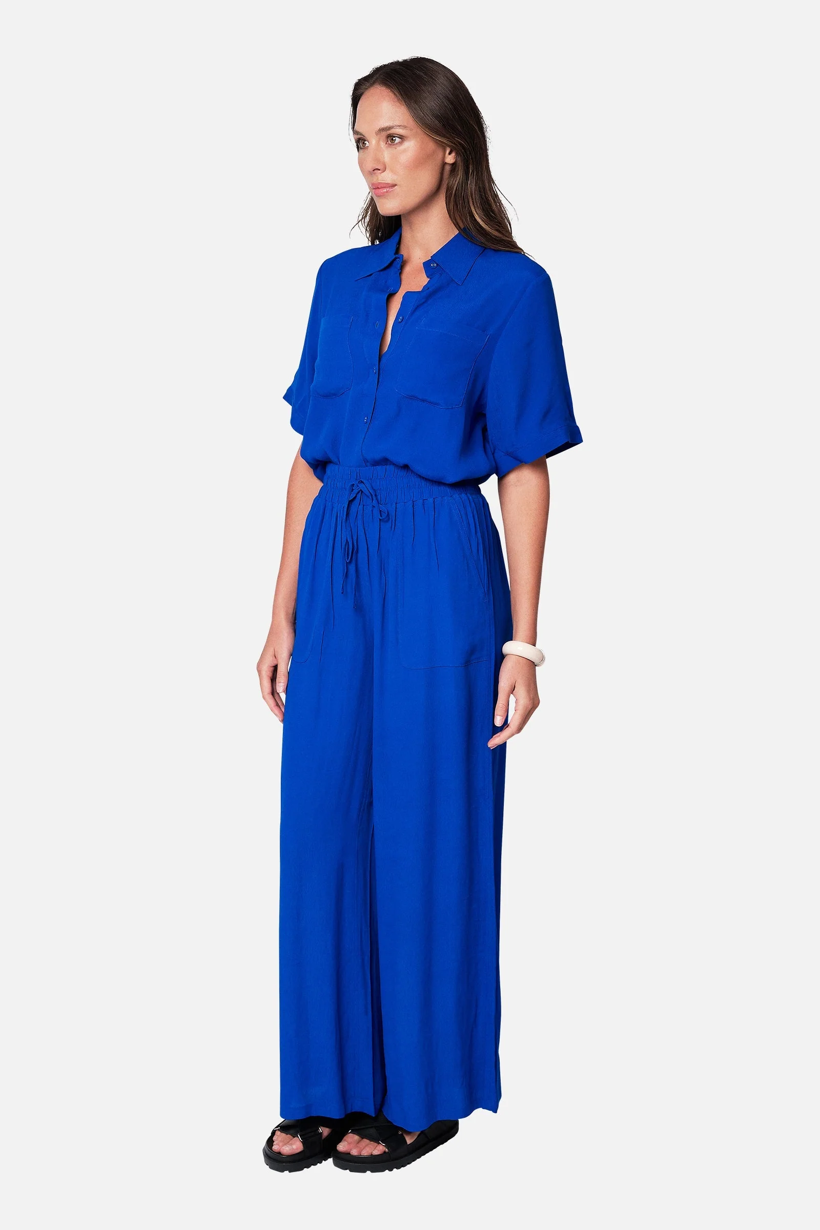 Palazzo Pants COBALT BLUE - Image 3