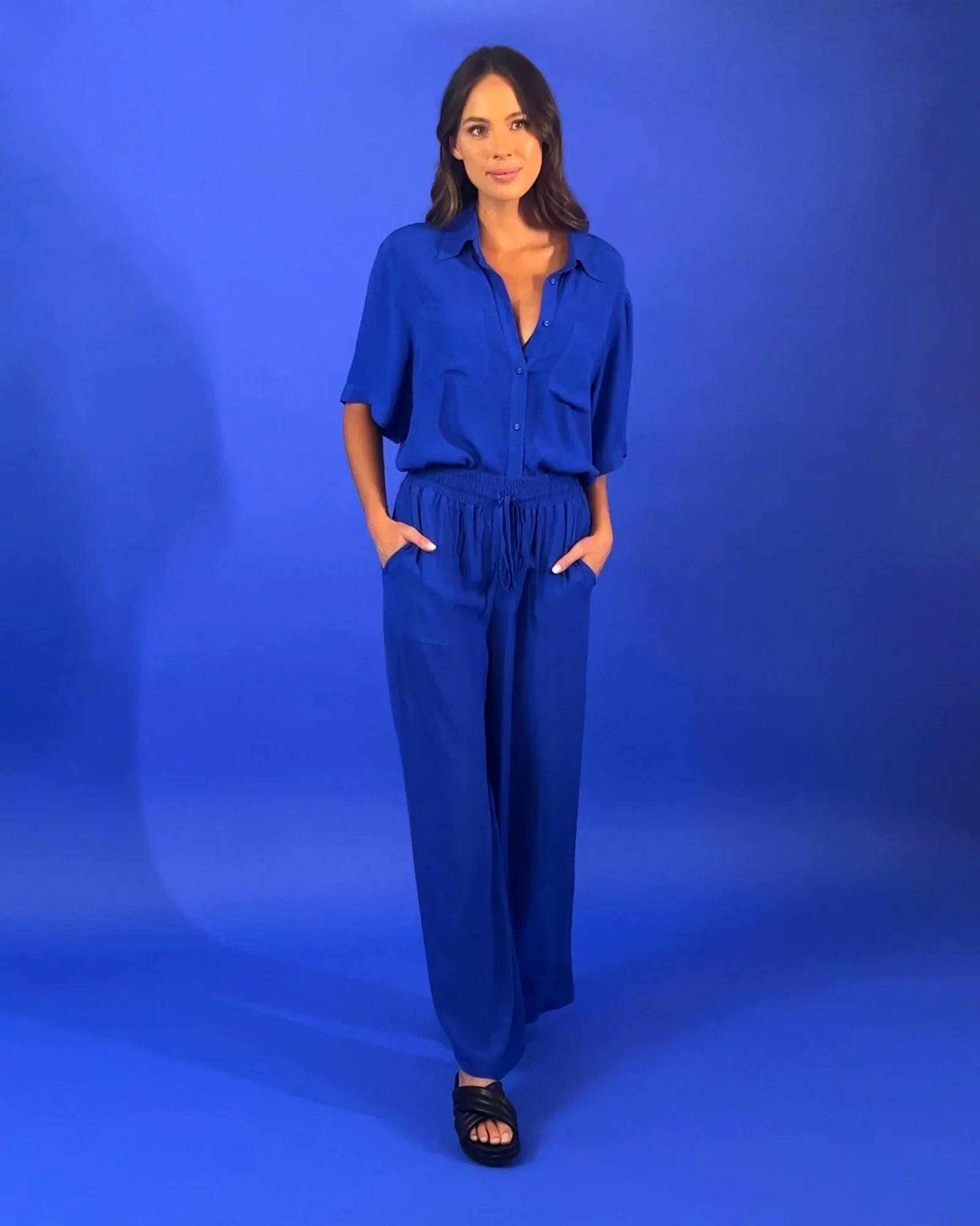 Palazzo Pants COBALT BLUE - Image 6