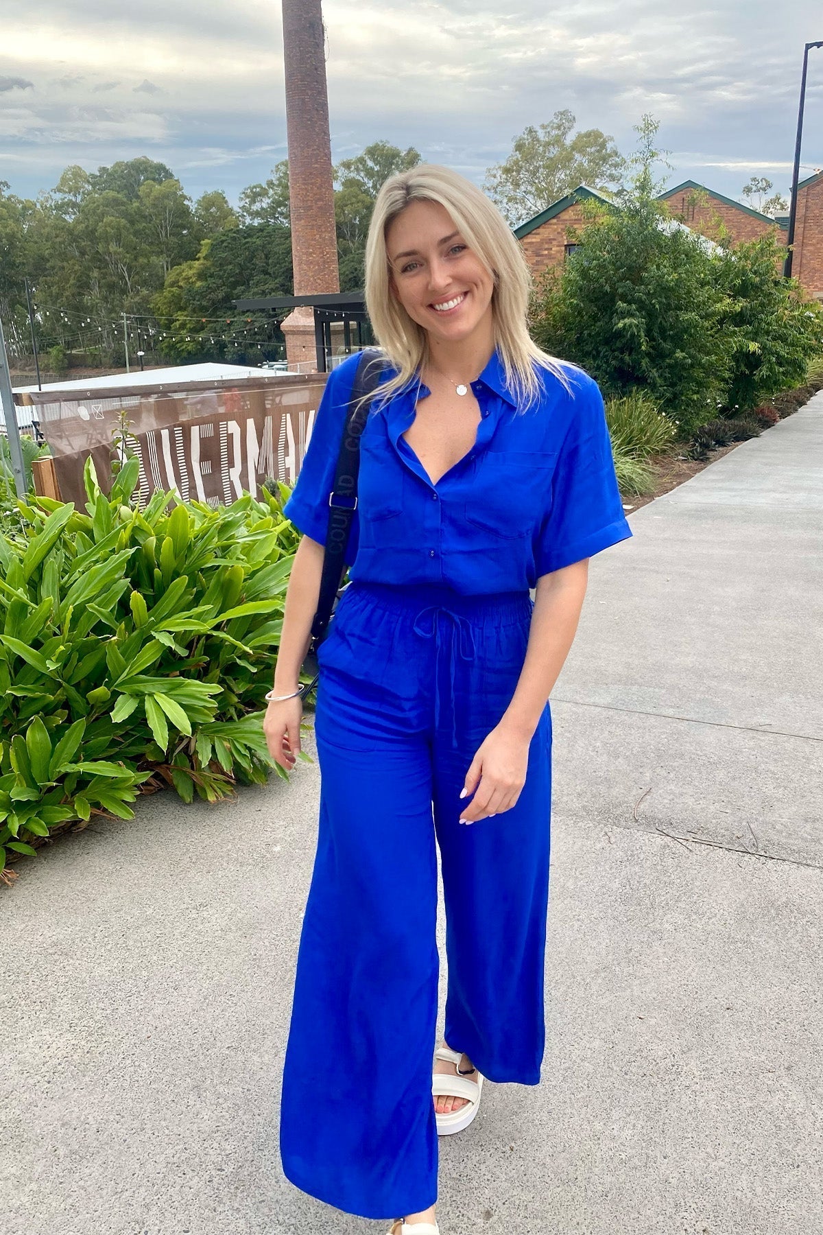 Palazzo Pants COBALT BLUE - Image 7