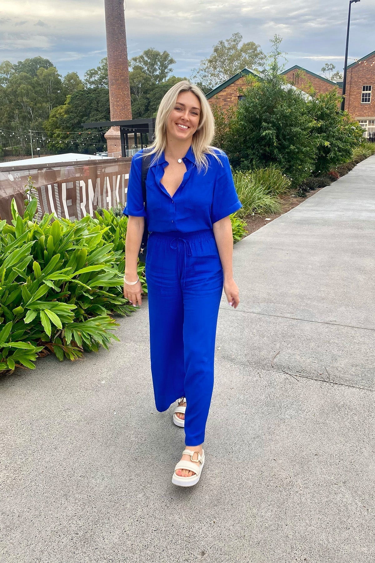 Palazzo Pants COBALT BLUE - Image 8