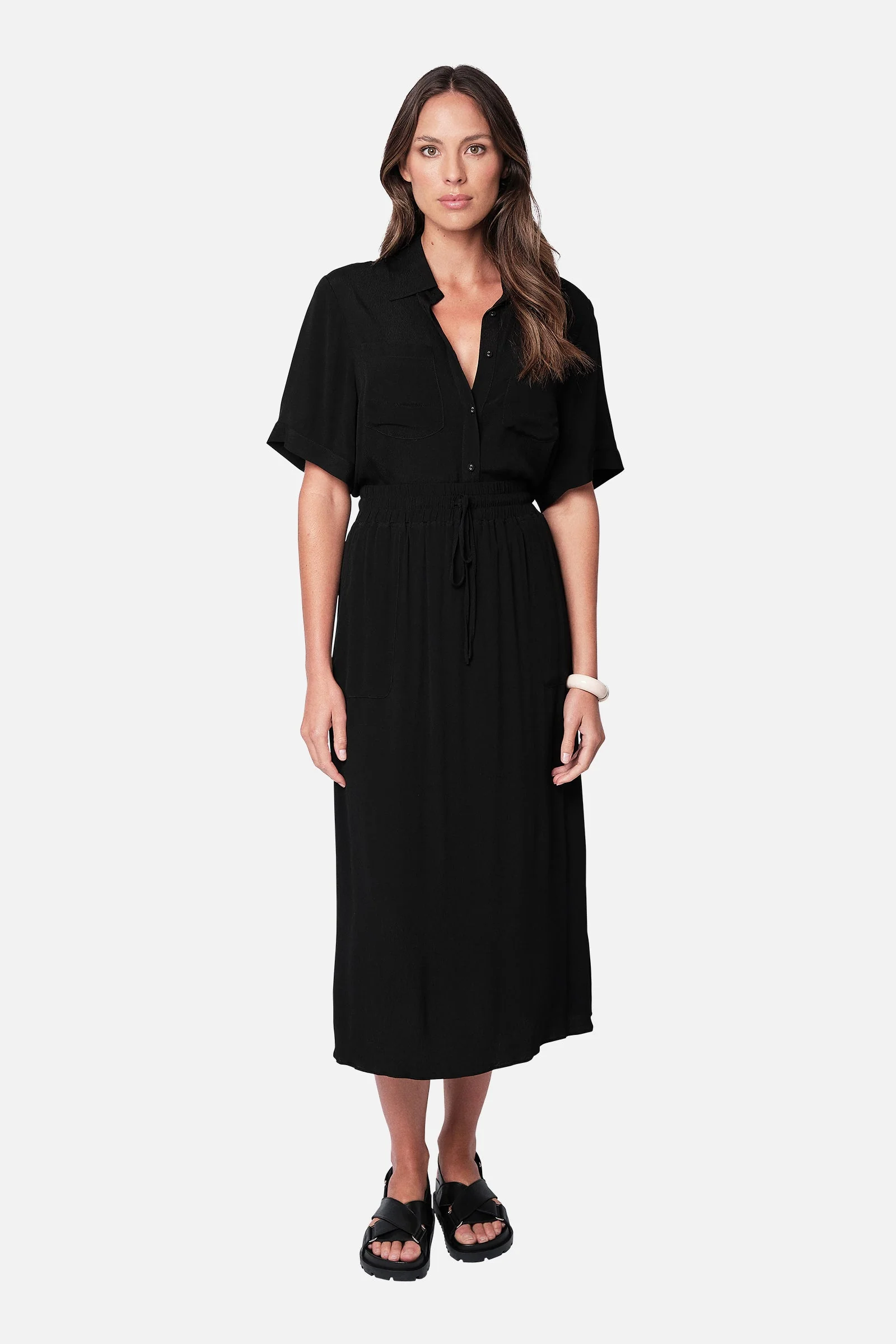 Midi Skirt BLACK - Image 2