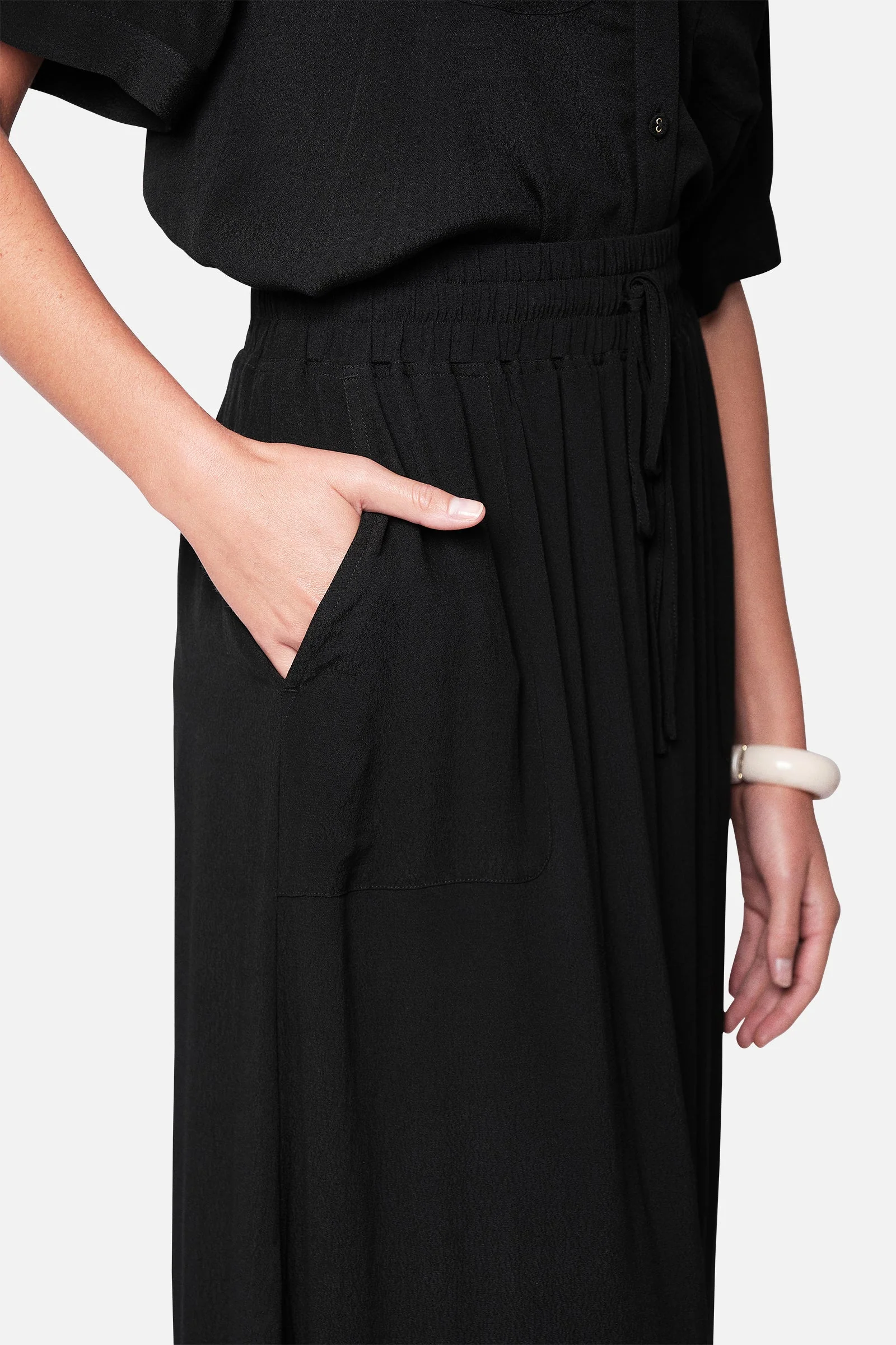 Midi Skirt BLACK - Image 6